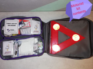 Vehicle kit contents